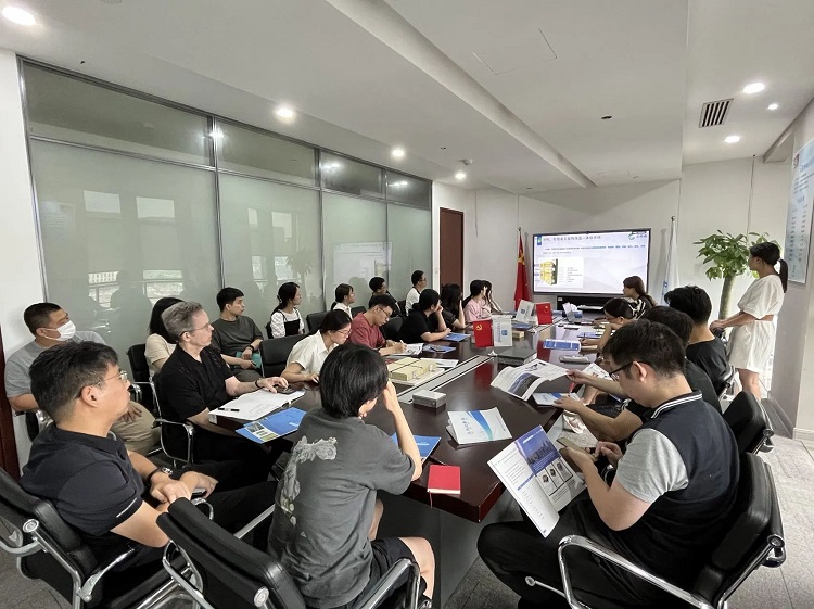 齊交流，同進步!尤特森華東公司&中建設(shè)計院交流會圓滿成功