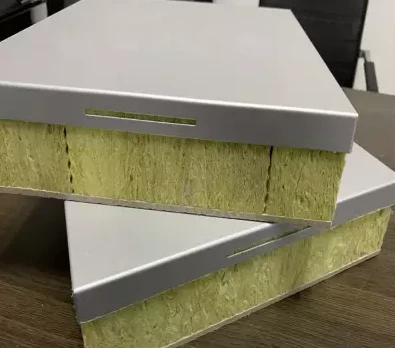 鋁板巖棉一體板的生產(chǎn)及安裝過程